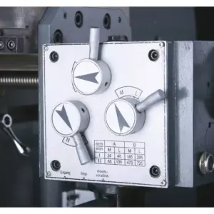 Fraiseuse à tourelle X 770 mm Y 200 mm Z 340 mm broche horizontale verticale affichage digital ISO40 Optimill